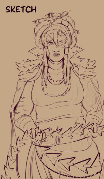 Sketch / Half body