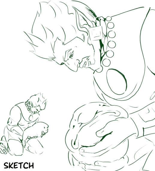 Sketch / Half body